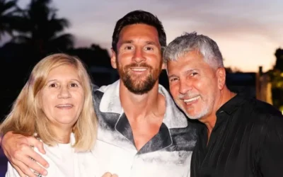 Jorge Messi recibió el alta médica y ya se encuentra en Rosario junto a su familia