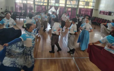 Adultos mayores y folklore: el Taller Sol de los Huarpes volvió a emocionar en el Pericón de la Villa 25 de Mayo