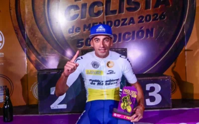 Gerardo Tivani ganó el prólogo de la 50° edición de la Vuelta de Mendoza