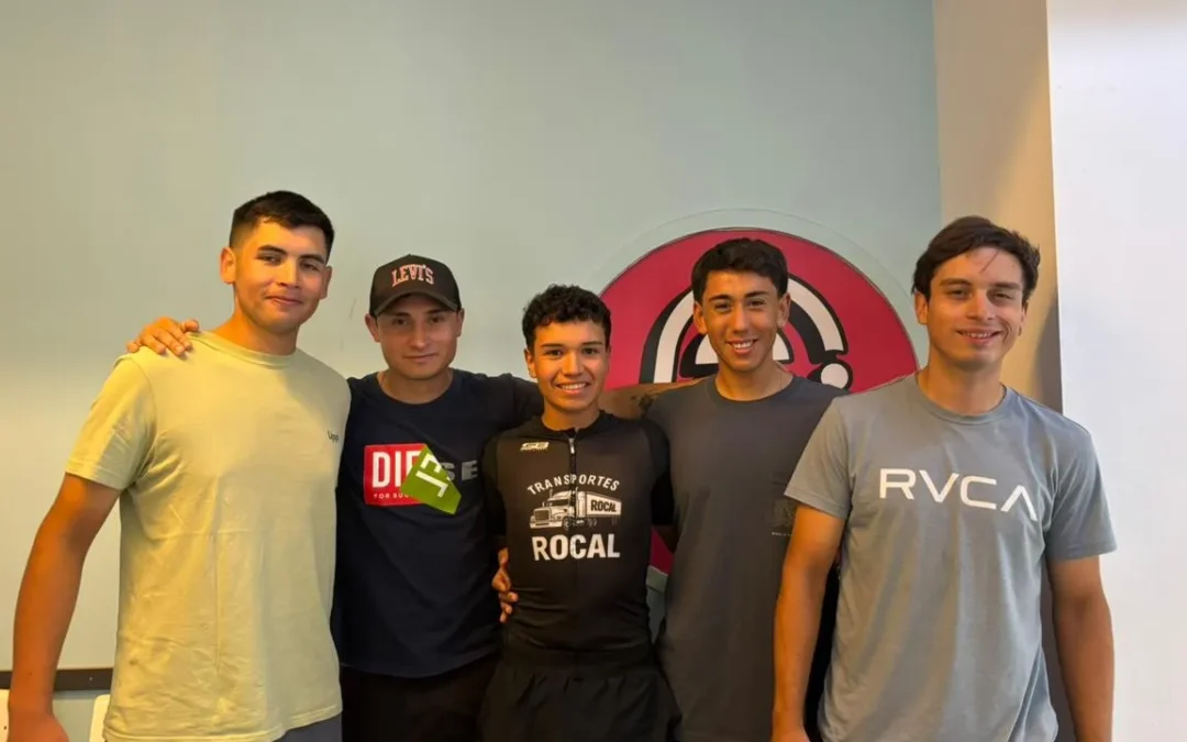 Equipo chileno participa de la Vuelta Ciclística de San Rafael