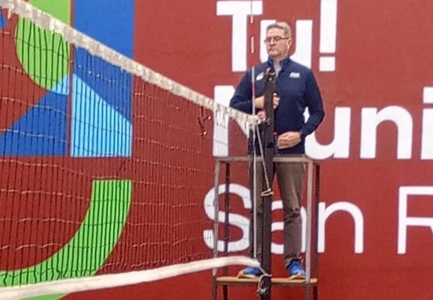 Clínica de Arbitraje de Vóley en San Rafael