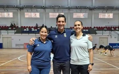 Daniela Muñoz representó a Argentina como Delegada Técnica en el Torneo Sur-Centro de handball