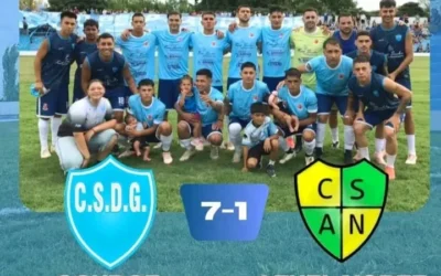 Calderón encendió la mecha y Goudge goleó en el arranque