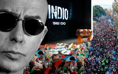 Se estima que un millón de fanáticos despidieron al Indio Solari en una multitudinaria despedida