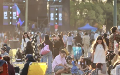 Miles de sanrafaelinos celebraron la primavera con una jornada multitudinaria en el Parque de los Jóvenes