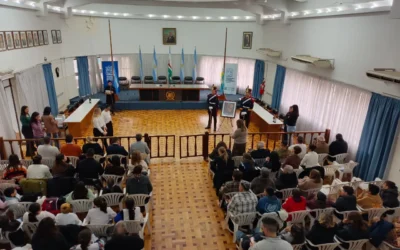 San Rafael conmemoró el Día del Padre Mendocino junto a estudiantes y los Granaderos