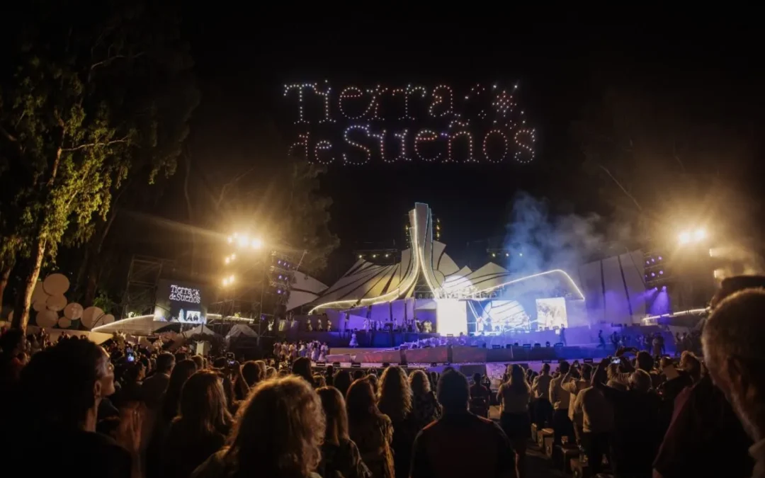 San Rafael tuvo el primer show de drones en la historia vendimial y así fue su gesta