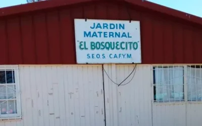Robo en el Jardín Maternal El Bosquecito: se llevaron la media sombra del patio donde juegan los más pequeños