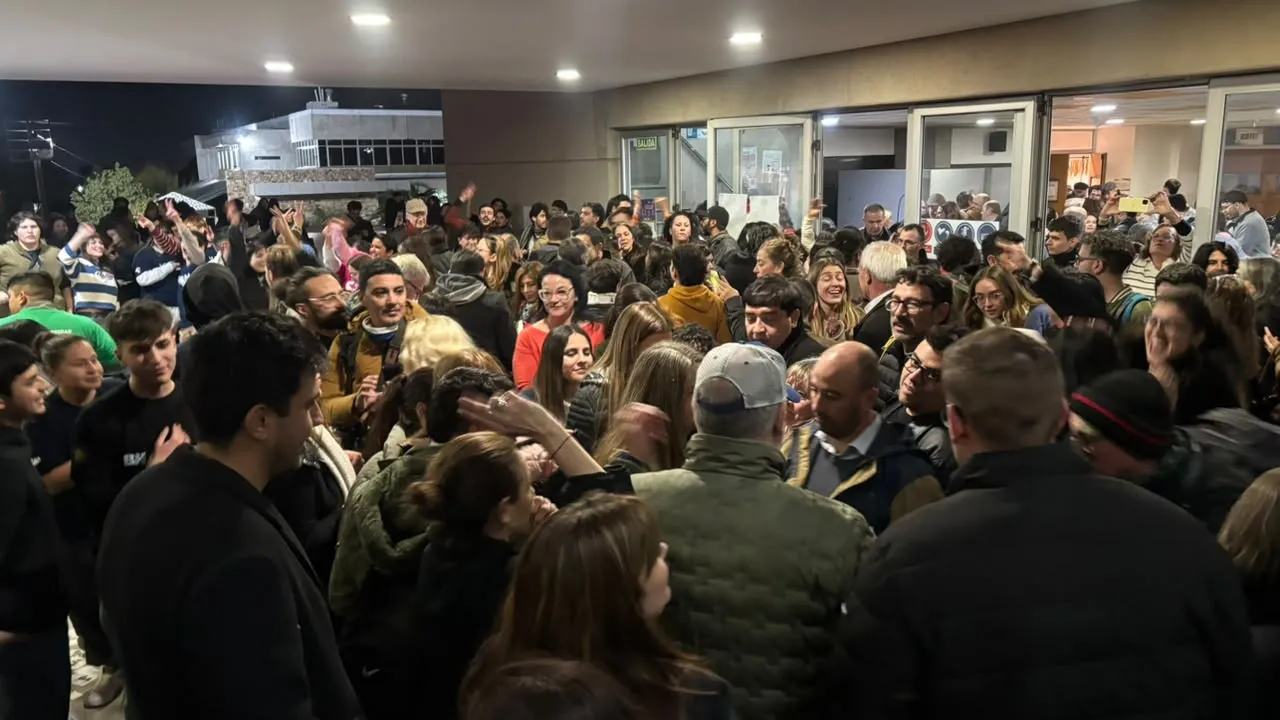 García destacó el amplio respaldo obtenido en el balotaje universitario.