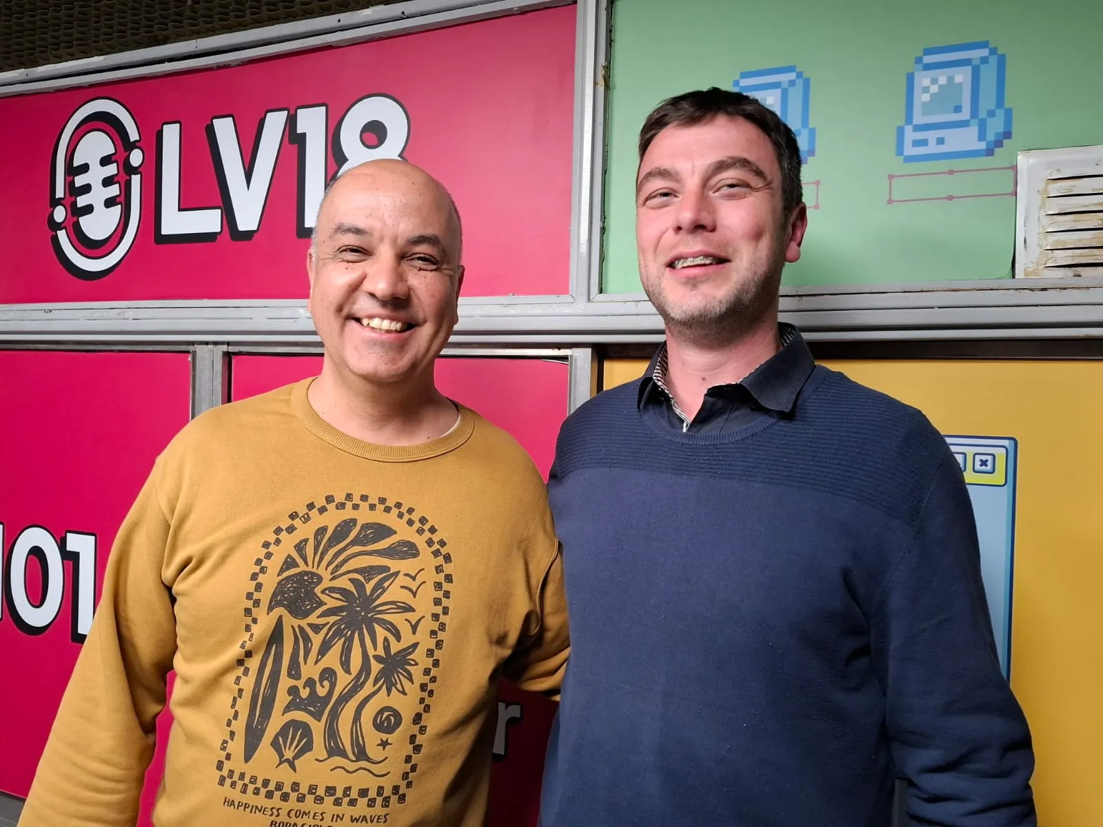 Emanuel Sánchez Varreti y Dardo Calderón explicaron en LV18 los motivos del paro universitario de 48 horas.