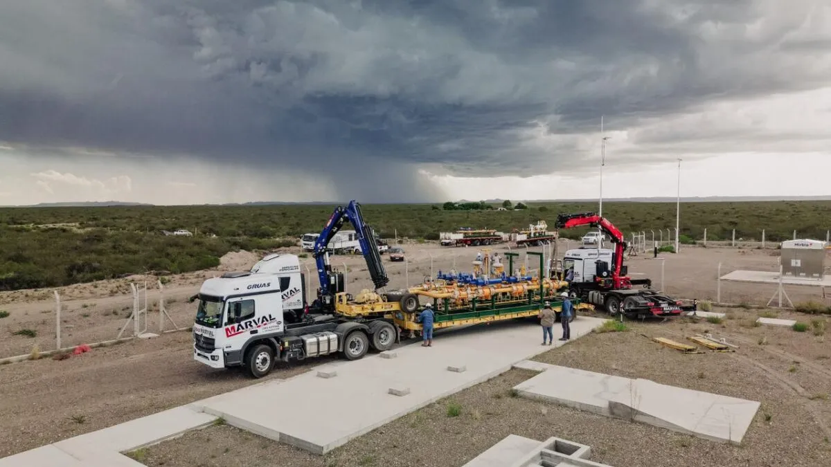 Nuevo equipamiento en el Gasoducto de San Rafael