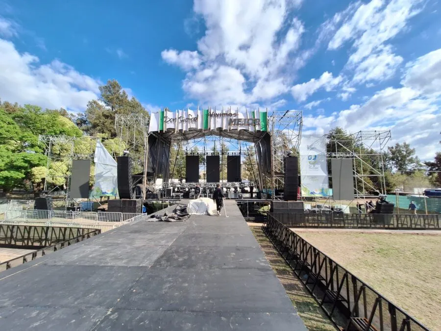 Todo listo para recibir la primavera en el parque Yrigoyen con El Zar y Euge Quevedo y LBC