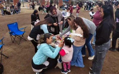 Monte Comán disfrutó de una jornada de juegos, música y diversión con una nueva edición de las Estaciones Infantiles