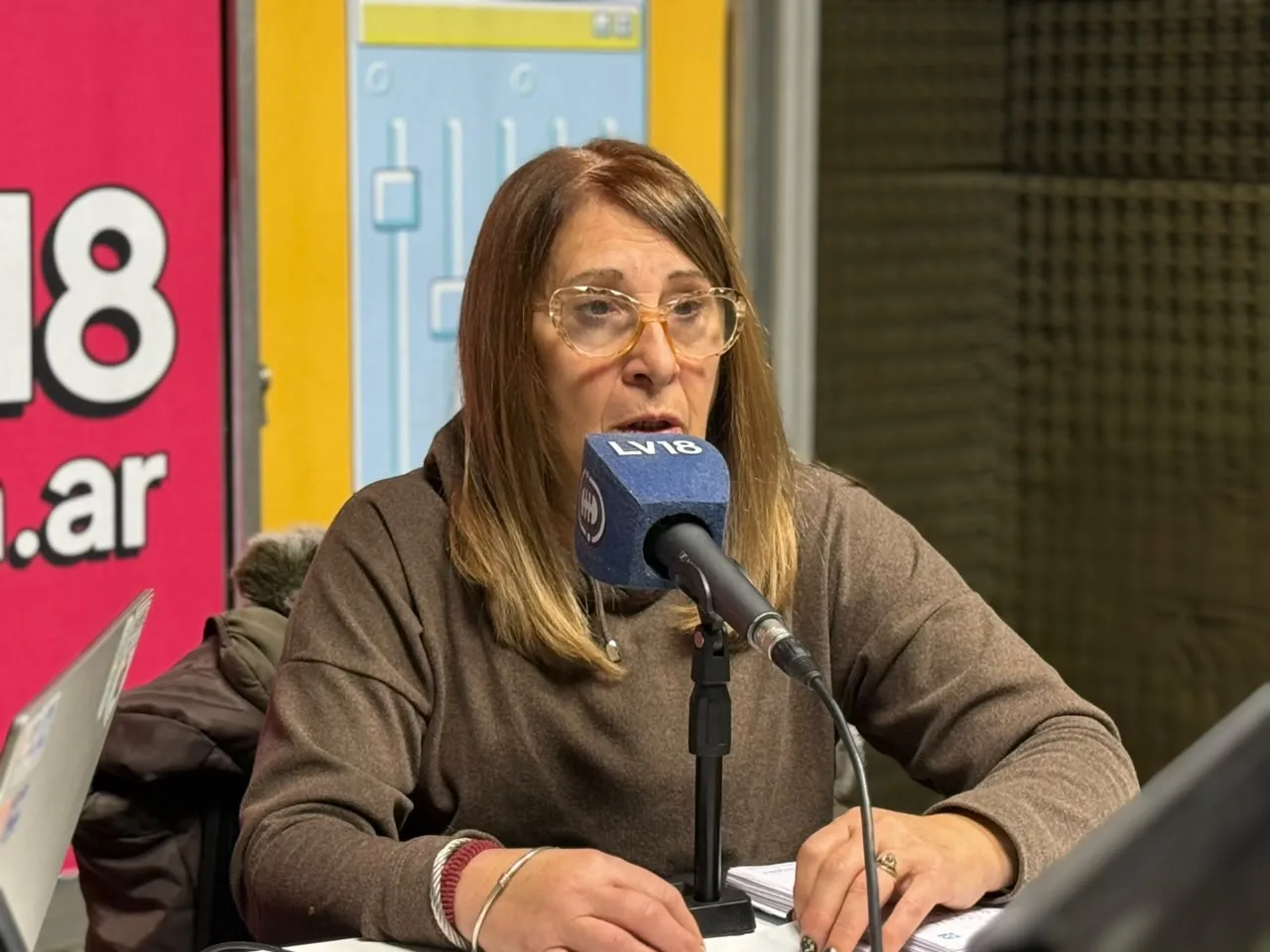 Esther Calvo, titular de la Asociación Cultural Sanmartiniana, explicó la agenda de actividades.