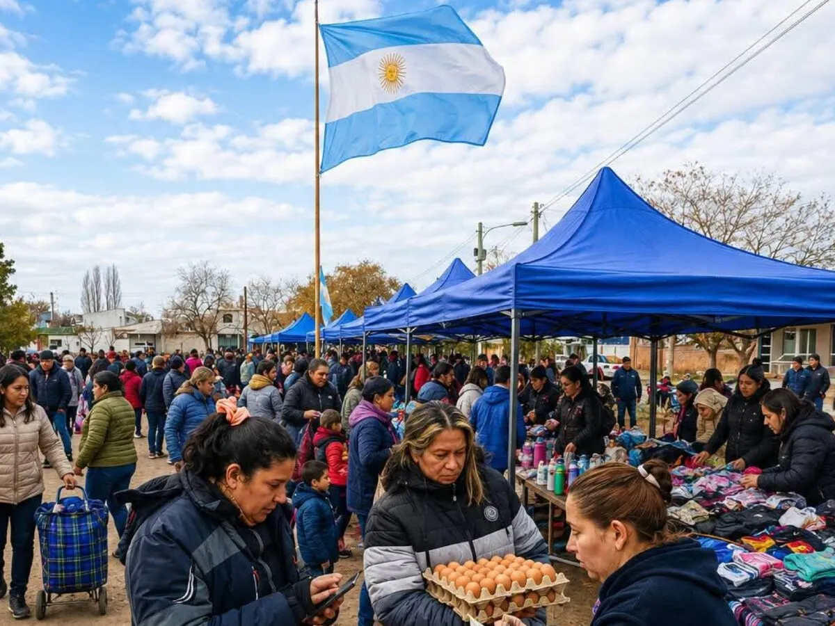 Vecinos de San Rafael encuentran en la feria una oportunidad para generar ingresos. Vecinos de San Rafael encuentran en la feria una oportunidad para generar ingresos.