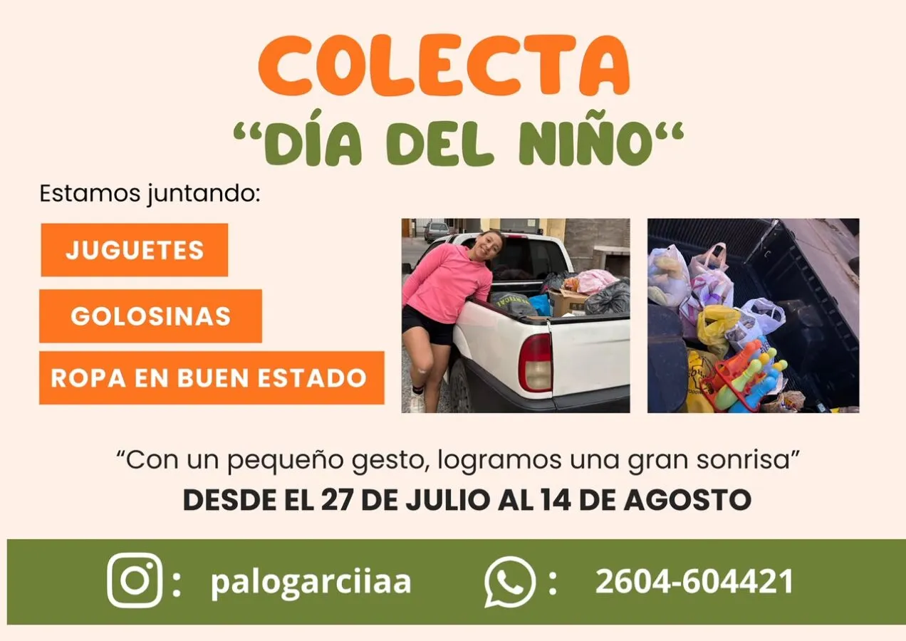 Las donaciones pueden coordinarse con Paloma Muñoz García mediante contacto telefónico.