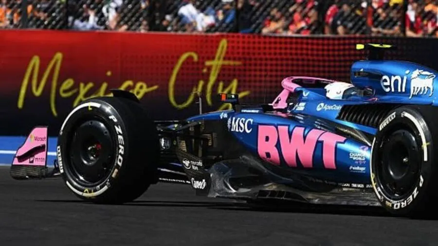 En la carrera, Colapinto volvió a sufrir las limitaciones del Alpine A525