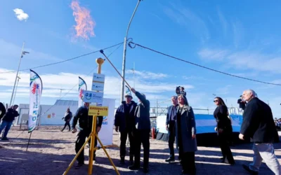 «Es una obra estratégica»: Marcolini celebró la inauguración del gasoducto