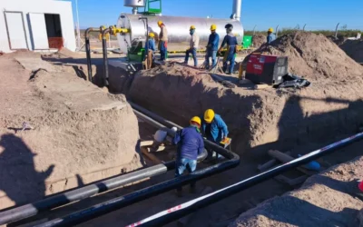 Gasoducto: Avanzan los trabajos de interconexión y la obra ingresó en su recta final