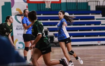 Debut con resultados dispares para los equipos sureños en el Nacional de handball en Alvear