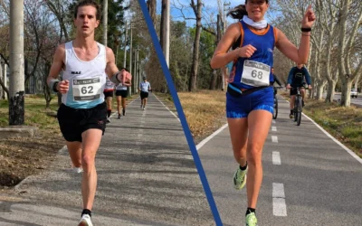Hernán Velazco y Vanesa Tapié, los grandes ganadores de la Maratón Ciudad de San Rafael