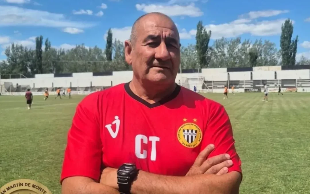 Hugo González dejó de ser el entrenador de Monte Comán
