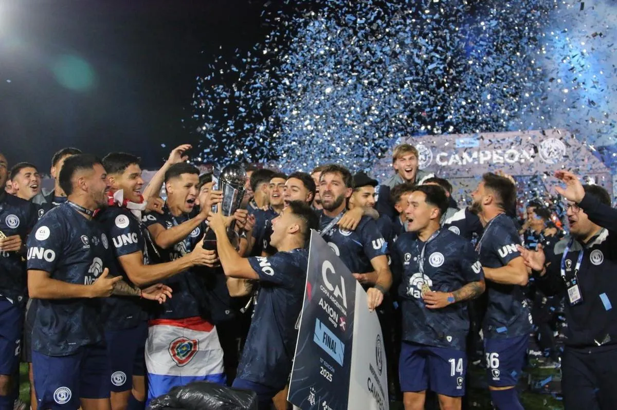 Independiente Rivadavia se consagró campeón de la Copa Argentina