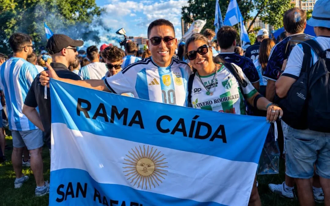 Una sanrafaelina en el Mundial: “Voy a cantar hasta quedarme sin voz” en la previa de Argentina vs Austria