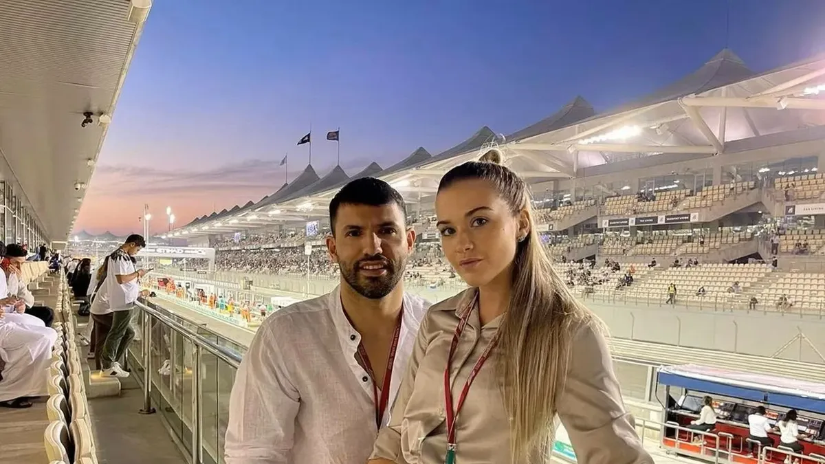 Sergio “Kun” Agüero y Sofía Calzetti