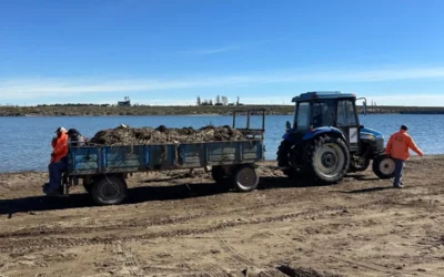 El Nihuil acondicionó su costanera con trabajo conjunto entre el Municipio y los vecinos