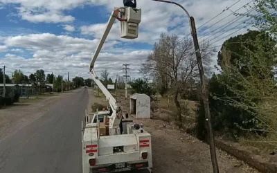 Cuadro Nacional incorporó 43 nuevas luminarias LED en calle Sarmiento