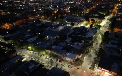 134 nuevas luminarias LED en San Rafael y continúa con la reconversión del alumbrado