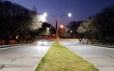 El Municipio sumó 300 nuevas luces led en barrios y distritos