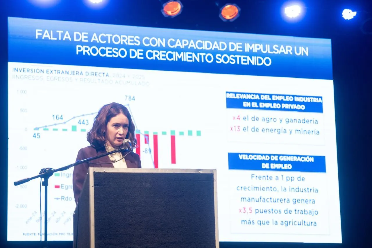Lucía Knorre advirtió sobre la falta de recuperación del sector.