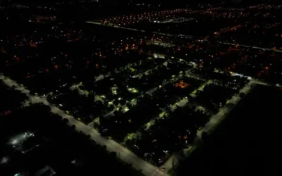 Iluminación led para las calles de barrio Sardi