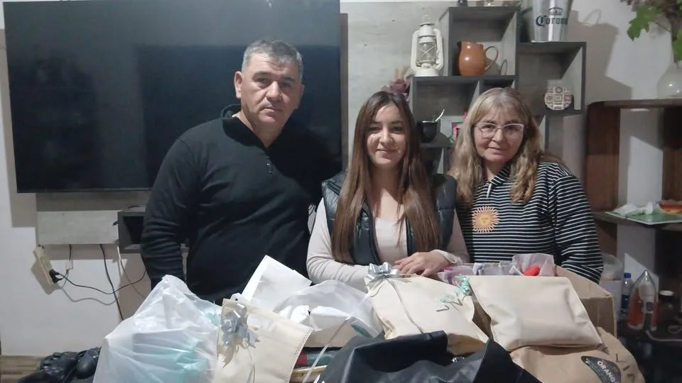 La familia Zalazar agradeció especialmente a quienes colaboran con la campaña para ayudar a Maira.