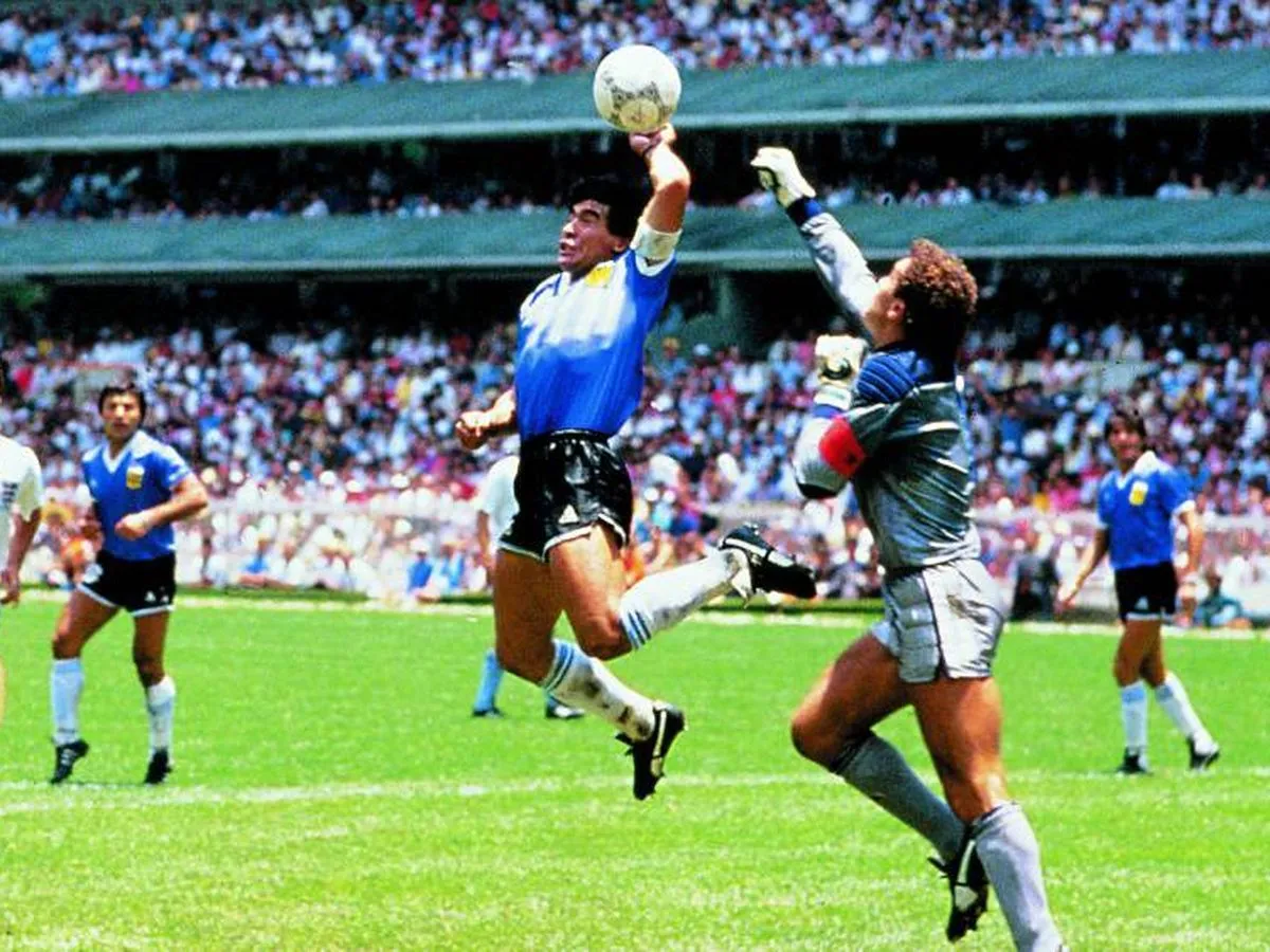 Pelota de Maradona 1986