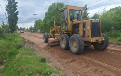 San Rafael: el Municipio comenzó obras en calle Balcarce para mejorar la circulación y evitar anegamientos
