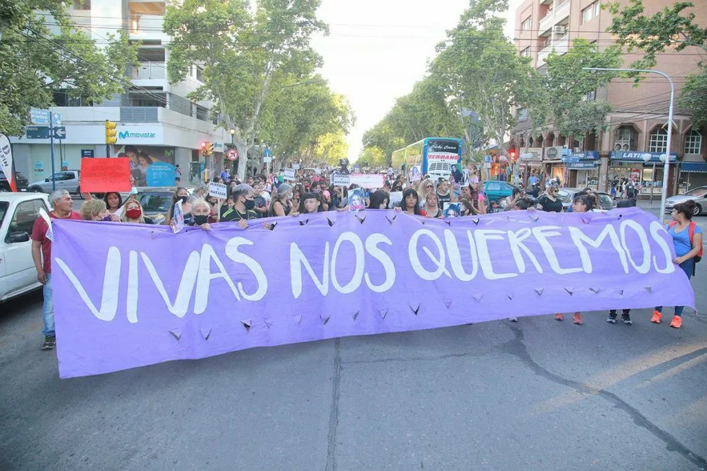 La marcha de Ni Una Menos volverá a recorrer las calles de San Rafael este 3 de junio.