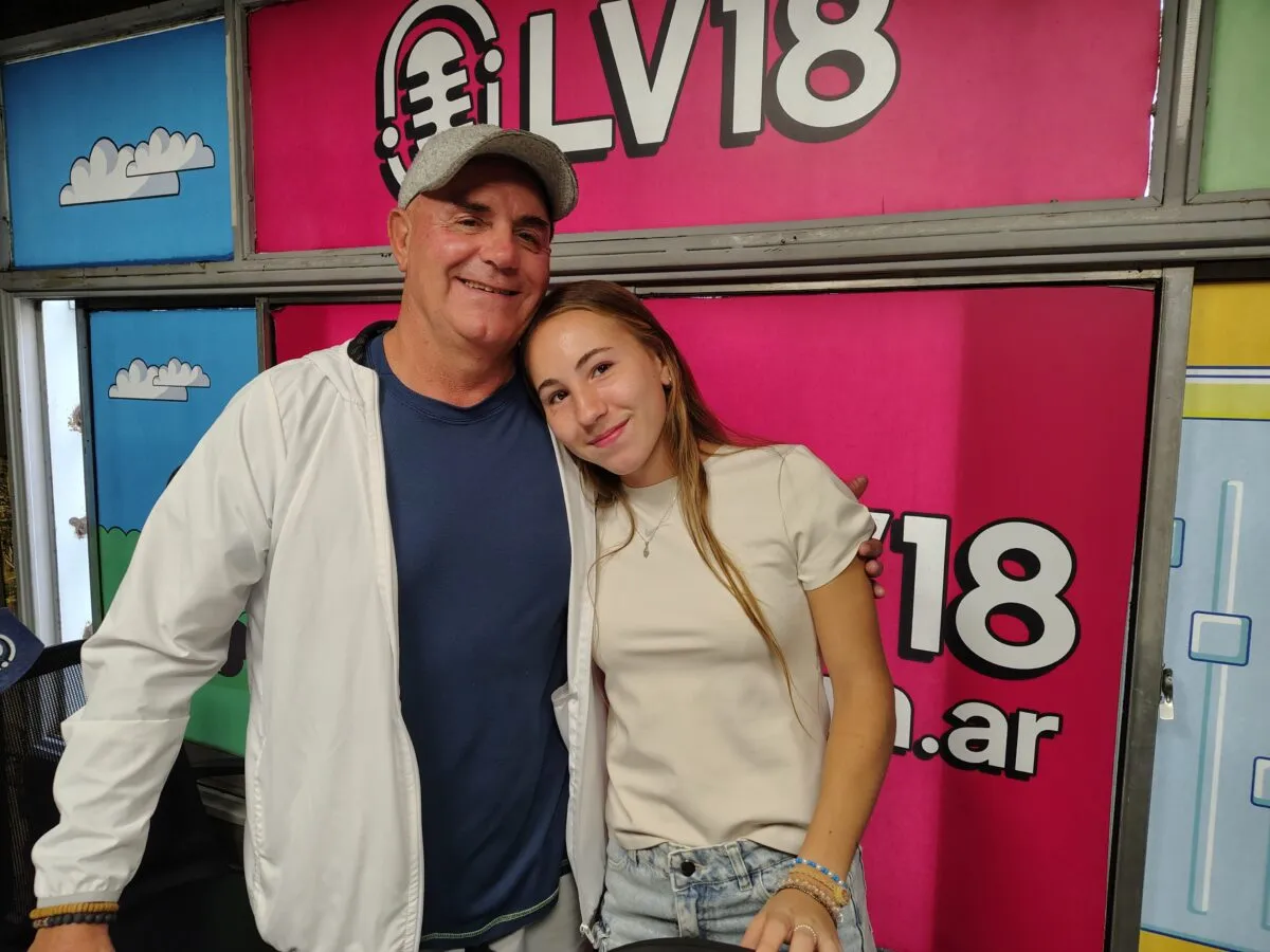 Mía y Jorge Pablo Fernández