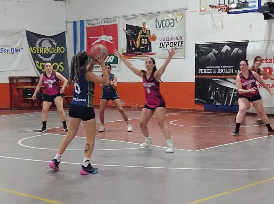 Mini básquet femenino San Rafael