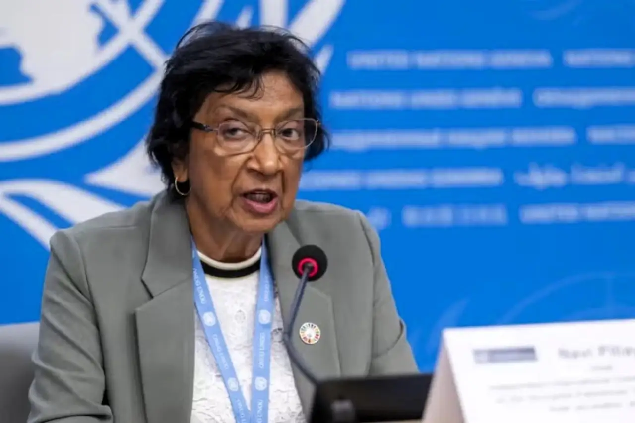 Navanethem “Navi” Pillay fue distinguida con el Premio Nobel de la Paz 2026 por su trayectoria en defensa de los derechos humanos. Navanethem “Navi” Pillay fue distinguida con el Premio Nobel de la Paz 2026 por su trayectoria en defensa de los derechos humanos.