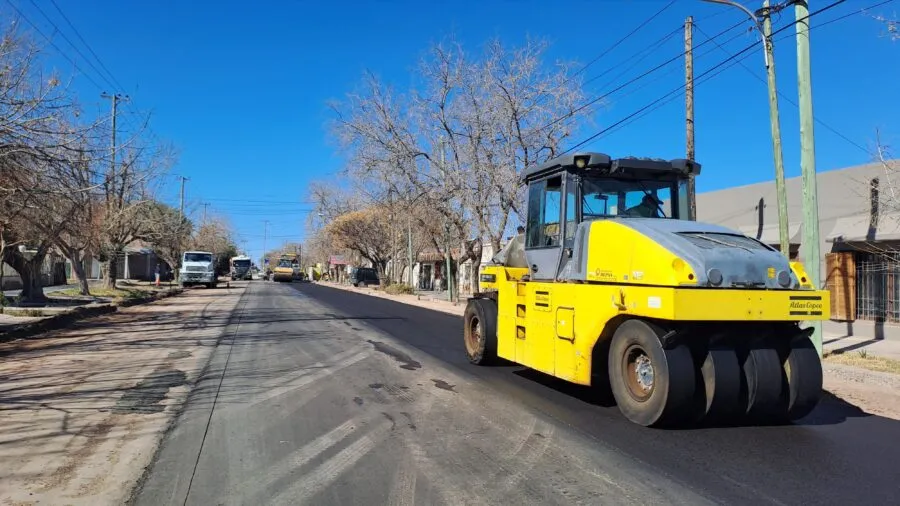 Corredor Urquiza/Comodoro Pi: siguen las obras de asfalto entre General Paz e Italia