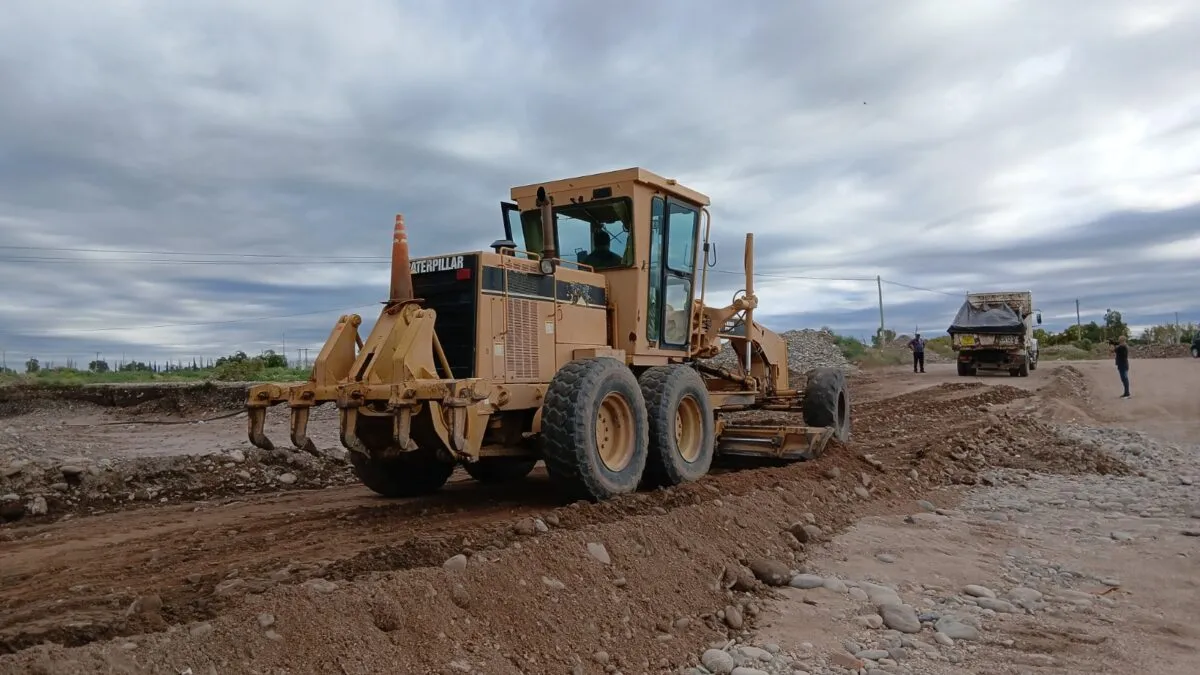 Obras paso badén El Molino