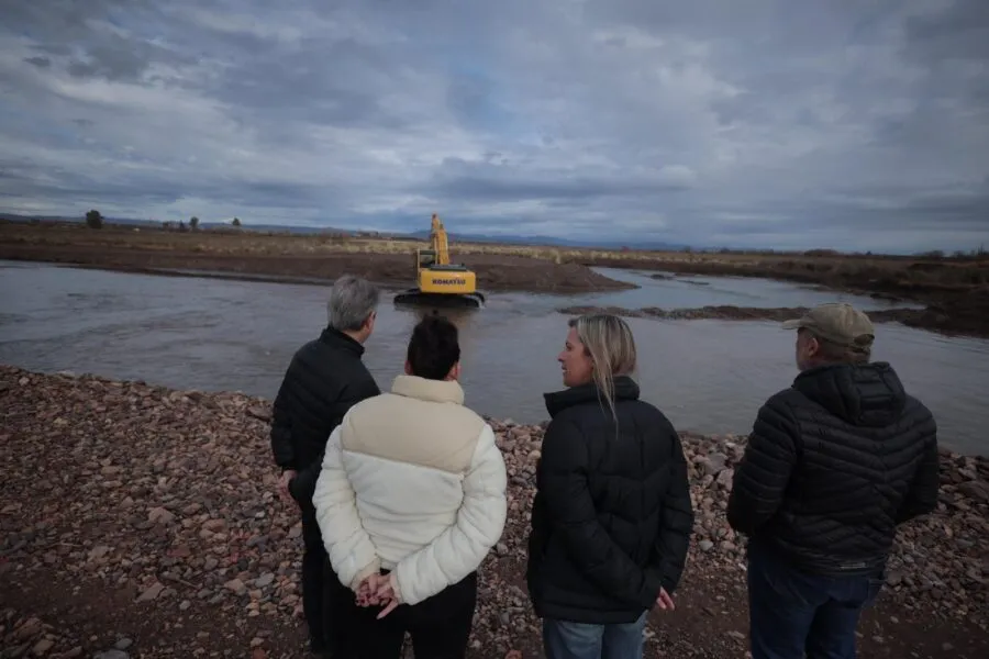 Significativos avances en la nueva costanera de Cañada Seca