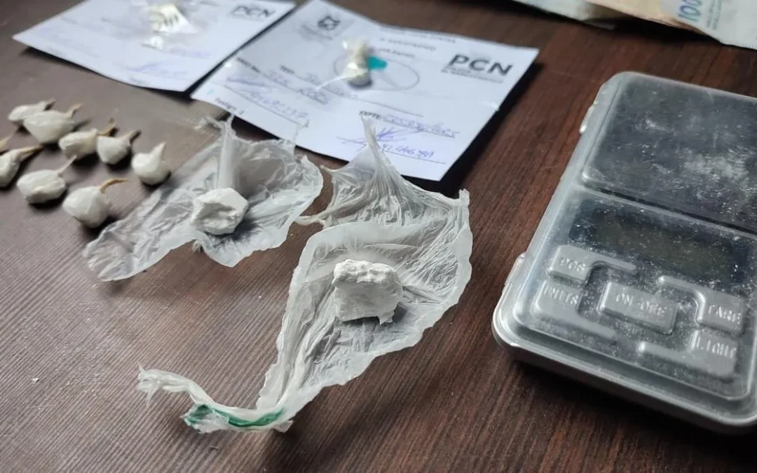 Secuestraron estupefacientes en un domicilio de calle Paula Albarracín de Sarmiento