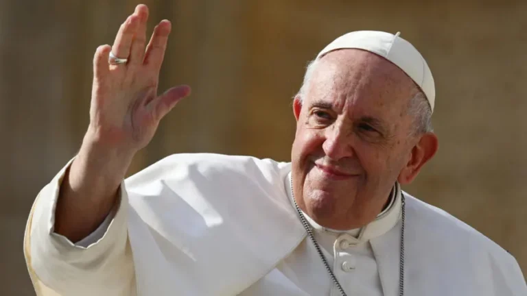 El Papa Francisco durante uno de sus últimos actos públicos