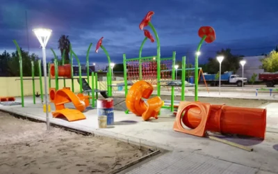El Municipio renovó con tecnología LED la iluminación de diez plazas de San Rafael