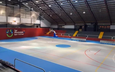 Poli 2: renovación del campo de juego interno, mejoras en la iluminación y se viene el velódromo