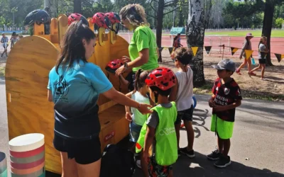 San Rafael impulsa la Bici Escuela: bicicletas, seguridad vial y amistad para los más chicos